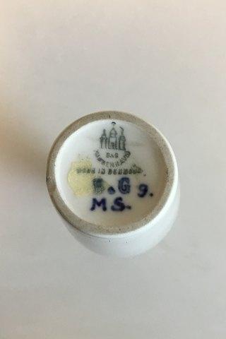 Bing & Grøndahl Art Nouveau vase. Signeret MS. Fra 1912-1914 PMN