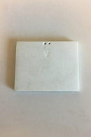 Bing & Grøndahl Bisquit Platte "Amor og den unge Bacchus stamper druer (Høsten)"