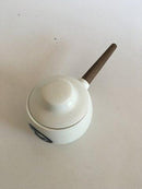 Bing & Grøndahl Blå Koppel Låg Krukke med Træhåndtag No 515