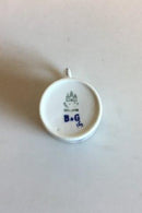 Bing & Grøndahl Blåmalet Musselmalet Riflet Mokkakop