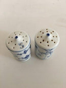 Bing & Grondahl "Blue Painted Blue Fluted" Salt and Pepper Set
