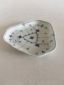 Bing & Grondahl Blue Painted Blue Fluted Triangle Cake Dish No 354
