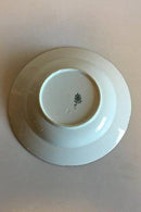 Bing & Grøndahl Dyb Tallerken No 22 Stel med grøn dekoration med guld på form 507(Herregaard)  Dyb Tallerken No 22