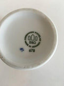 Bing and Grondahl Empire Vase No 678