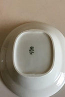 Bing Grondahl Henning Koppel白色椭圆餐盘或碗 No 38 / 349