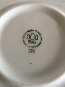 Bing & Grøndahl Henning Koppel Hvid Rundt Serveringsfad No 376