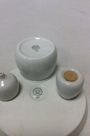 Bing & Grøndahl Henning Koppel Sennep, Salt- Peberbøsse og bakke no 541 551, 552 og 361