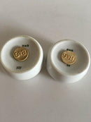 ビング＆グロンダール ホワイト ヘニングコッペル ソルト＆ペッパーシェーカー No 532、No 542