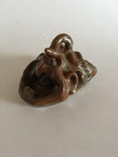 Bing & Grondahl Jean Rene Gauguin Trolle-Schale mit 2 Gesichtern K342