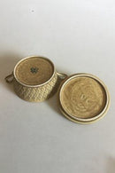 Bing & Grøndahl Jens Quistgaard Lille Lågskål med hanke fra Relief Serien