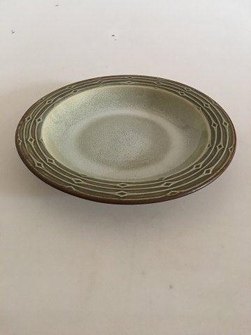 Bing Grondahl Jens Quistgaard Stoneware for B&amp;G / Kronjyden "Rune" Deep Plate