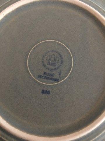 Bing & Grøndahl Jens Quistgaard Stentøj for B&G / Kronjyden "Rune" Frokosttallerken