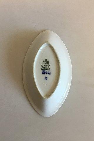 Bing & Grøndahl Jubilæumsstel / Blå Nellike Lille Assiet