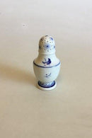 Bing & Grøndahl Jubilæumsstel / Blå Nellike Saltbøsse