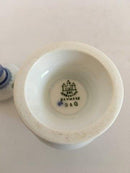 Bing & Grøndahl Jubilæumsstel / Blå Nellike Sennepsbæger