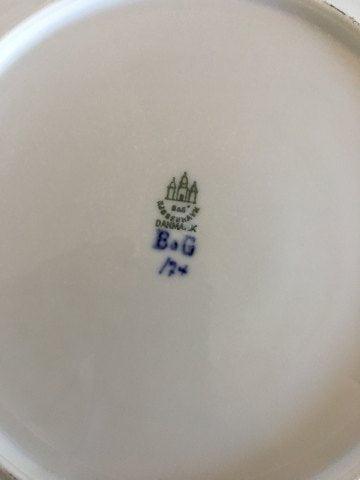 Bing & Grøndahl Jubilæumsstel / Blå Nellike Spisetallerken No. 25