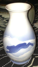 1931年的Bing Grondahl圣诞花瓶