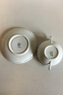 Bing & Grondahl Kronberg with pierced border Bouillon Cup with Saucer No 481