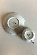Bing & Grondahl Kronberg with pierced border Coffee Cup and Saucer No 475