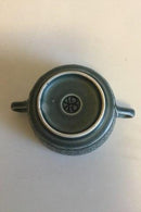 Bing & Grøndahl (Kronjyden) Grøn Azur Lille Skål med hanke