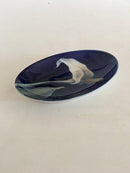 Bing & Grøndahl Lille Oval Skål med Blomstermotiv No. 6726/260