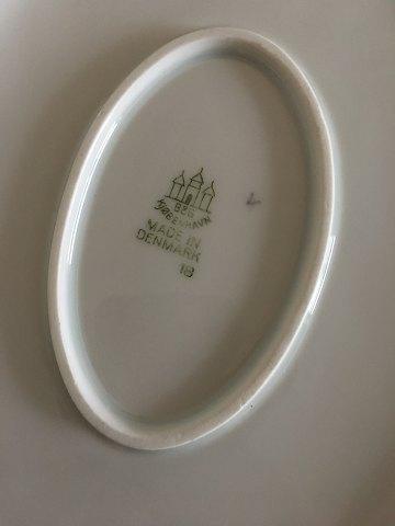 Bing & Grøndahl Løvfald Ovalt Fad No 18