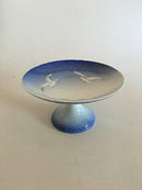 Bing & Grondahl Seagull Cake Bowl on Foot No 64