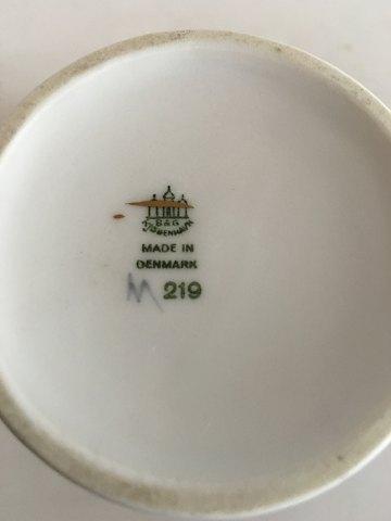 Bing & Grøndahl Måge med Guld Cigar Bæger No 219