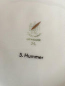 Bing & Grøndahl Måge med Guld Fiske Frokost Tallerken No 26/5 Hummer