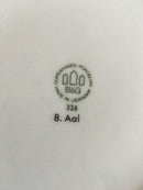 Bing & Grøndahl Måge med Guld Fiske Frokost Tallerken No 326/8 Ål.