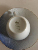 Bing & Grondahl Seagull with gold Mocca Cup and saucer No 108 B