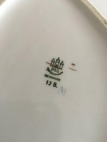 Bing & Grøndahl Måge med Guld Oval Kartoffel Skål No 12B