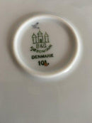 ビング＆グロンダール カモメとゴールド ラウンドケーキプレート ハンドル付き No.101