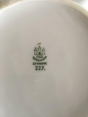 Bing & Grøndahl Måge med Guld Stor Skål med Bølgekant No 227 eller 351