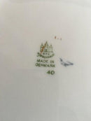 Bing & Grøndahl Måge med Guld Trekantet Fad No 40 / 354