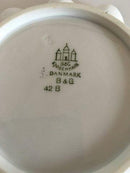 Bing & Grøndahl Rund Asiet med Lilla Blomst No 42B