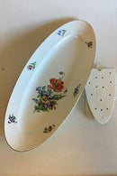 ビング＆グロンダール サクソンフラワー、ハンドペイント フィッシュディッシュ No 13A