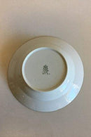 Bing & Grondahl Saxon Flower, White Deep Dessert Plate No 23