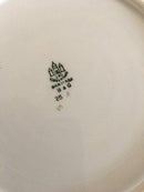 Bing & Grøndahl Saksisk Blomst, Hvid Middagstallerken No 25