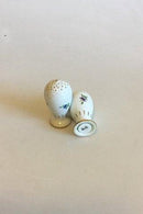 Bing & Grøndahl Saksisk Blomst, Hvid Salt -og Pebersæt