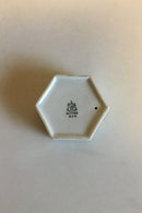 Bing & Grøndahl Sekskantet lysestage/Kertestage med grangren