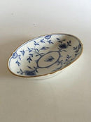 Bing & Grøndahl Sommerfugl med Guld Oval Skål