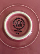 Bing & Grøndahl Stentøj Rosa Cordial/Palet Rundt Kagefad No 304