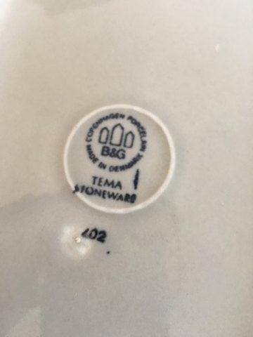 Bing & Grøndahl Stentøj Tema Stegefad No 402