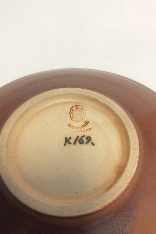 Bing & Grøndahl Stentøjsskål med fugl No K169