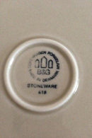 Bing & Grøndahl Stentøjsstel Peru Desserttallerken No 618