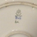 Bing & Grøndahl Unika Vægtallerken med Amalienborg fra 1914-1915