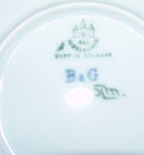 Bing & Grondahl Unique Wall Plates with Horses by Knud Max Møller