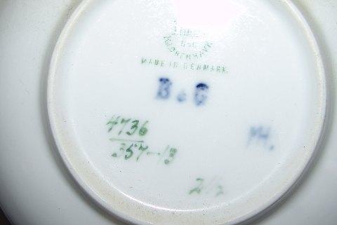 Bing & Grøndahl Vægtallerken med havnemotiv No 4736/357-13