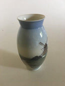 Bing & Grøndahl Vase med Møllemotiv No. 695/5420